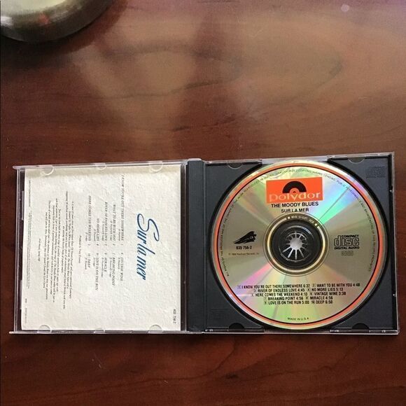 CD Moody Blues Sur la mer, Album, 10 music tracks - Picture 4 of 4